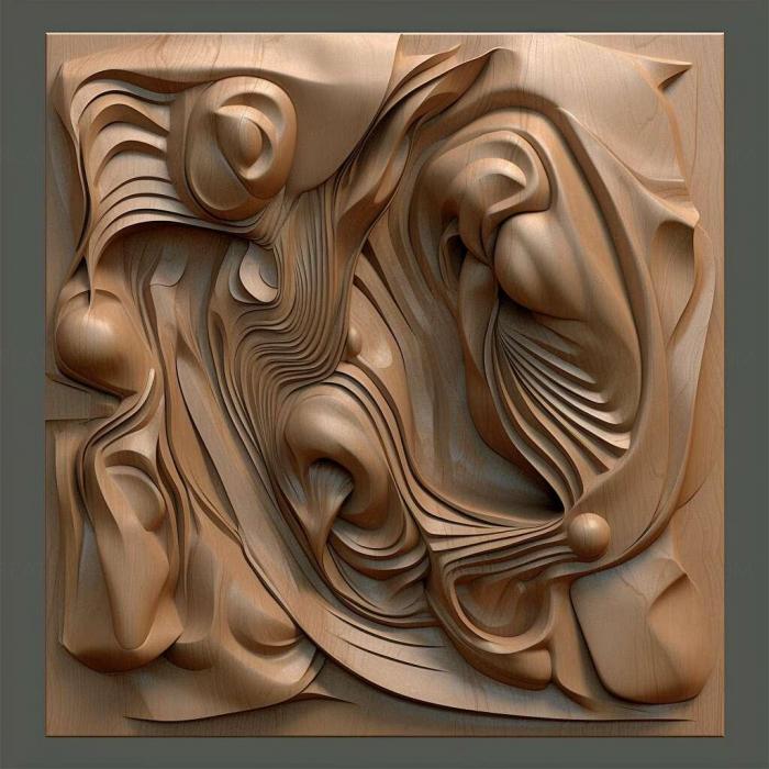 نموذج ثلاثي الأبعاد لآلة CNC 3D Art 